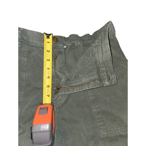 Big Bud Press Western Womens Pants L Evergreen High Rise Straight Leg - Picture 5 of 16